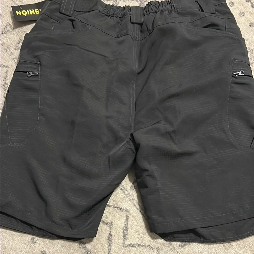 Men's Gray Cargo Shorts